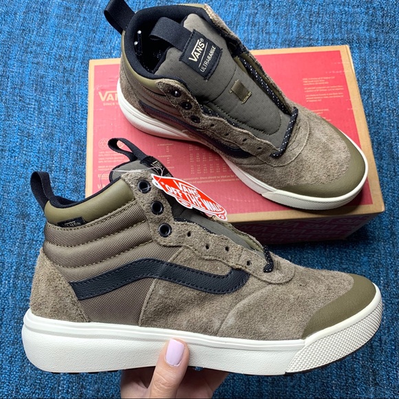 vans ultrarange hi cub marshmallow